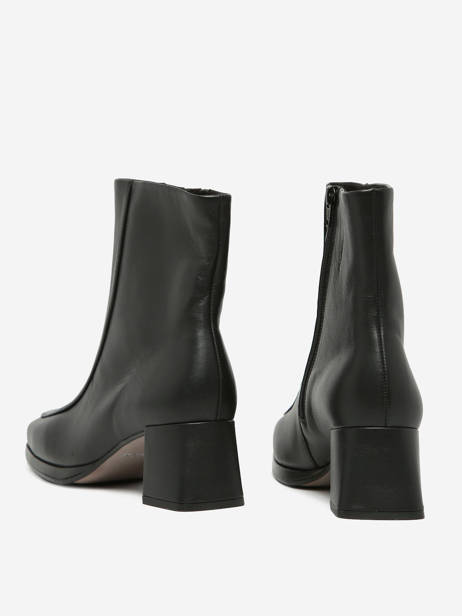 Bottines à Talon En Cuir Gabor Noir accessoires 57 vue secondaire 3