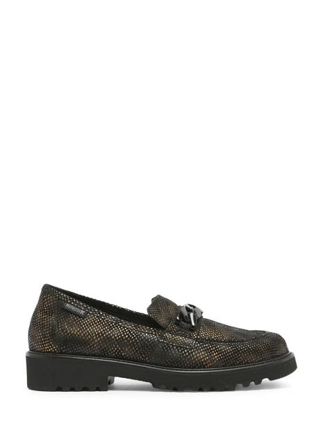 Mocassins Salka Boa En Cuir Mephisto Or accessoires P5143206