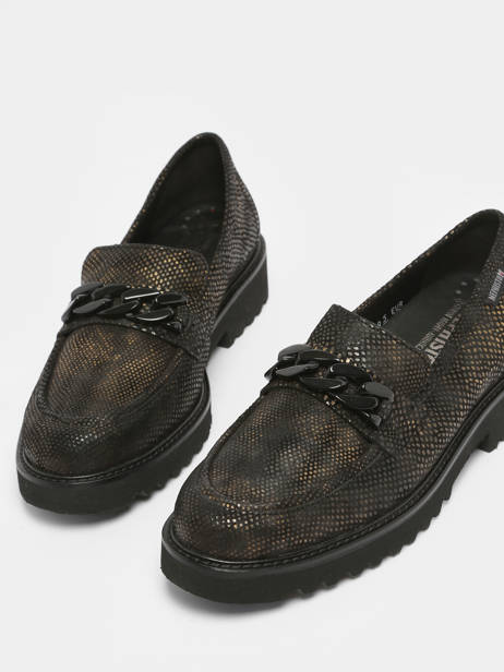Mocassins Salka Boa En Cuir Mephisto Or accessoires P5143206 vue secondaire 1