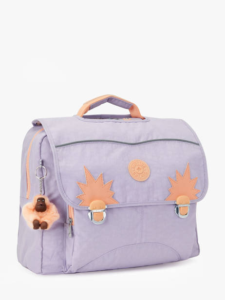 Cartable 2 Compartiments Kipling Violet back to school / pbg PBG21092 vue secondaire 2