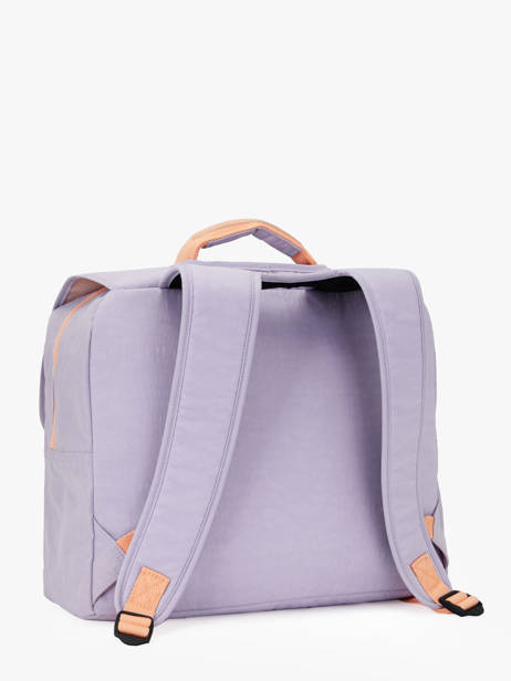 Cartable 2 Compartiments Kipling Violet back to school / pbg PBG21092 vue secondaire 4
