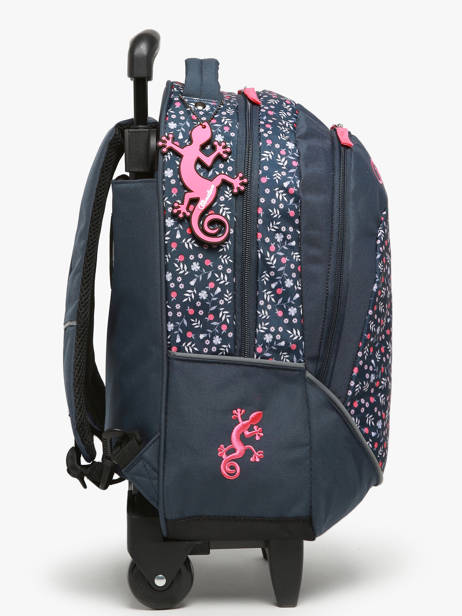 Sac A Dos à Roulettes Cameleon Rose actual SR39 vue secondaire 2