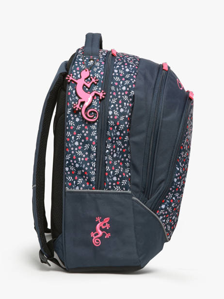 Sac à Dos 2 Compartiments Cameleon Rose actual SD45 vue secondaire 2