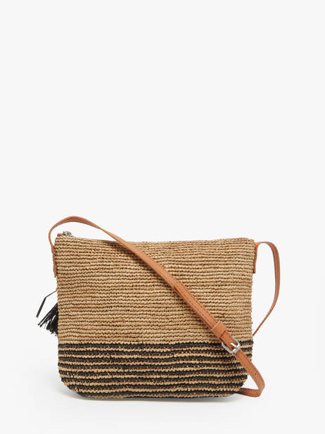 Sac Bandoulière L'atelier Du Crochet Raphia Le voyage en panier Beige l'atelier du crochet AM753 vue secondaire 4