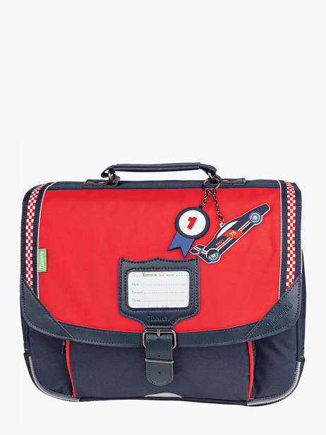 Cartable 1 Compartiment Tann's Rouge les fantaisies g 35125