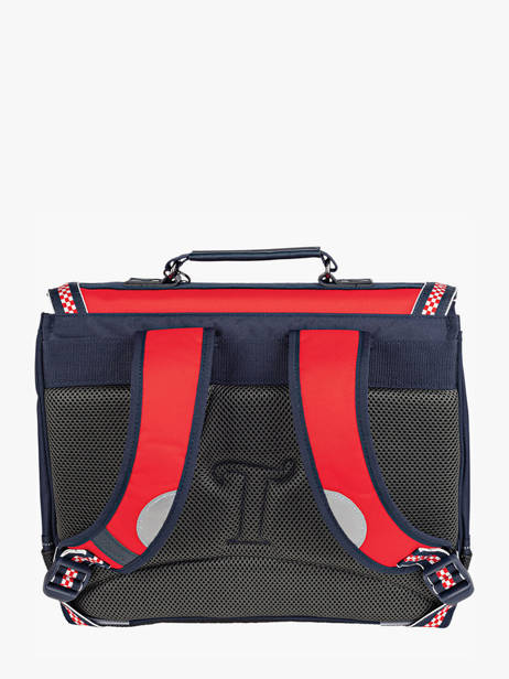Cartable 1 Compartiment Tann's Rouge les fantaisies g 35125 vue secondaire 4