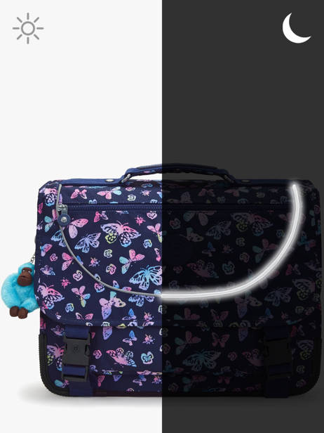 Cartable Preppy 2 Compartiments Kipling Bleu back to school KI6543 vue secondaire 6