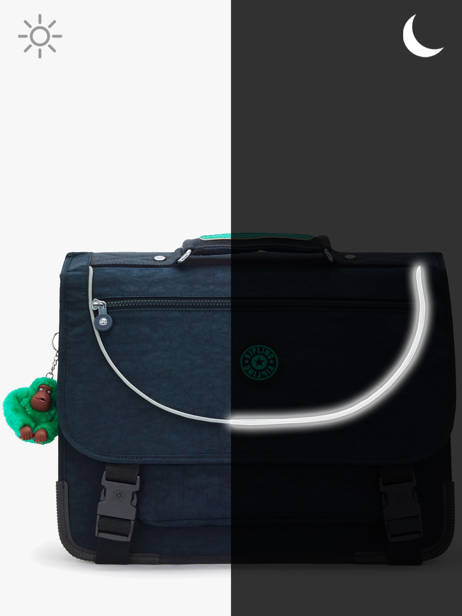 Cartable 2 Compartiments Kipling Bleu back to school K12074 vue secondaire 7