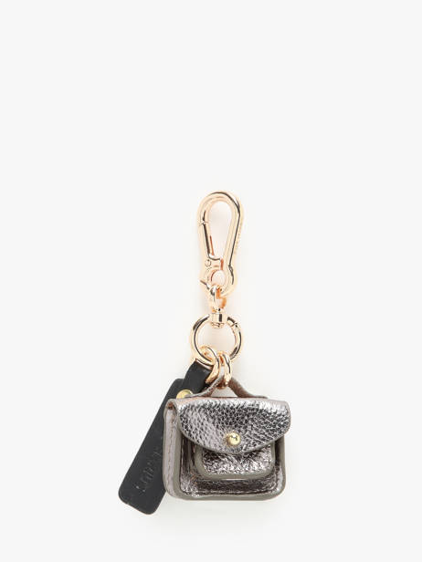 Bijou De Sac La Breloque Cuir Paul marius Gris breloque BRELOGEO vue secondaire 1