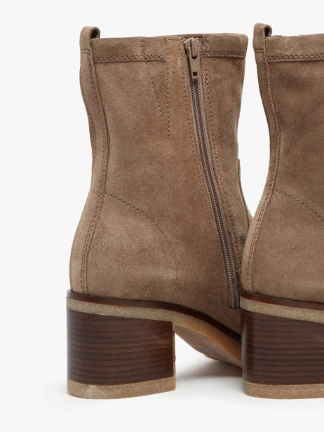 Bottines à Talon En Cuir Gabor Marron accessoires 34 vue secondaire 3