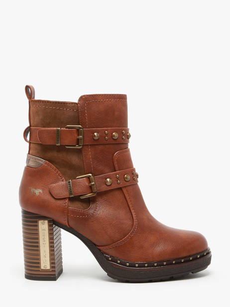 Bottines à Talon Mustang Marron accessoires 1336512