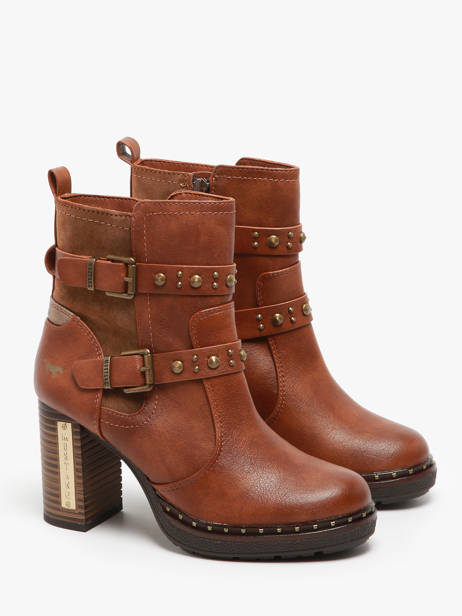 Bottines à Talon Mustang Marron accessoires 1336512 vue secondaire 2