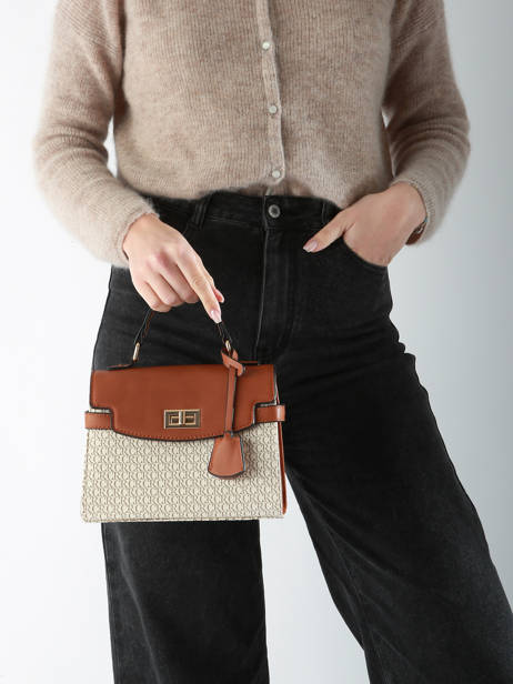 Sac Bandoulière Cr Miniprix Marron cr 2 vue secondaire 1