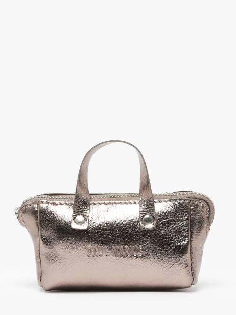 Porte-monnaie Mon Premier Cuir Paul marius Gris vintage PREMIER