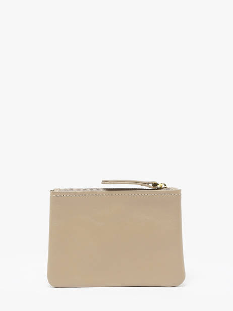 Portefeuille Cuir Nat et nin Beige vintage SOLY vue secondaire 2