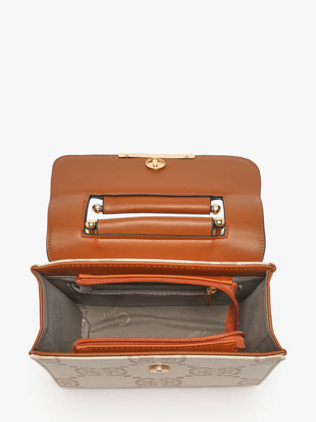 Sac Porté Main Et Bandoulière Signed Miniprix Marron signed 2 vue secondaire 2