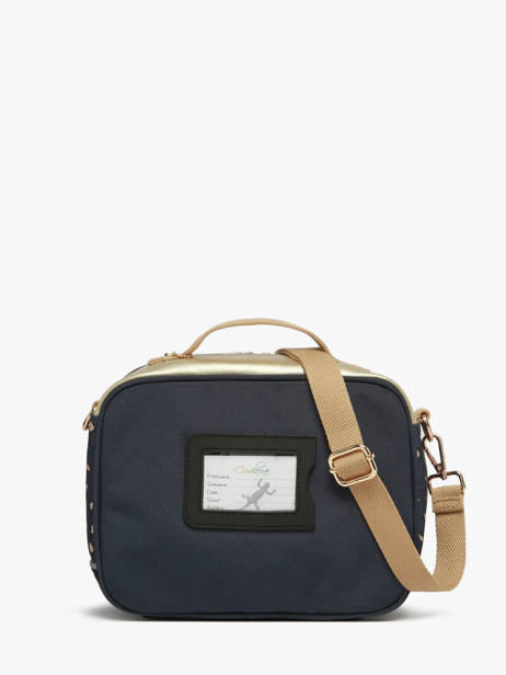 Sac Gouter 1 Compartiment Cameleon Bleu vintage fantasy BL24 vue secondaire 3