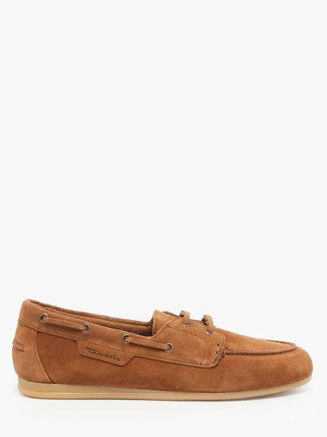Chaussures Bateau En Cuir Tamaris Marron women 44