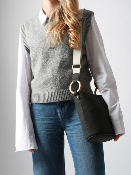 Sac Bandoulière Crocus Woomen Noir crocus WCRO22 vue secondaire 1