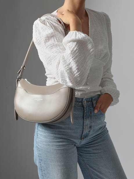 Besace Suave Ace Cuir Lancaster Gris suave ace 28 vue secondaire 1