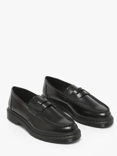 Mocassins En Cuir Dr martens Noir men 25015001 vue secondaire 1