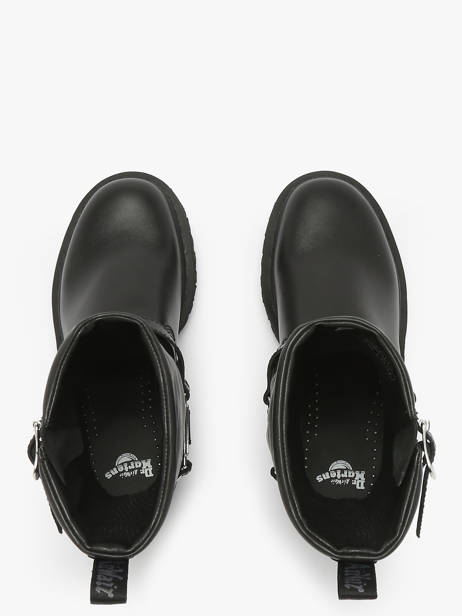 Bottes En Cuir Dr martens Noir women 32199001 vue secondaire 3
