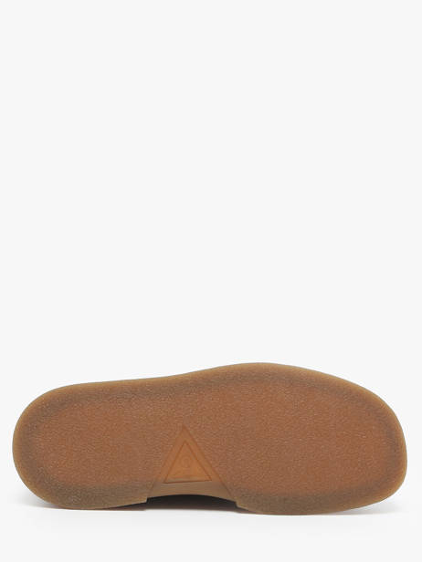 Chaussures Derbies Montante En Cuir Clarks Marron men 26184609 vue secondaire 4