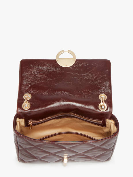 Grand Sac Moon En Cuir Vanessa bruno Marron moon 84V40329 vue secondaire 2