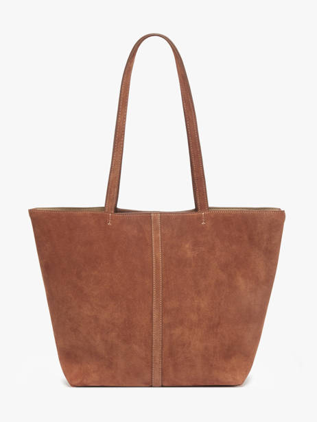 Sac Porté épaule Cabas Cuir Vanessa bruno Marron cabas 29V40874