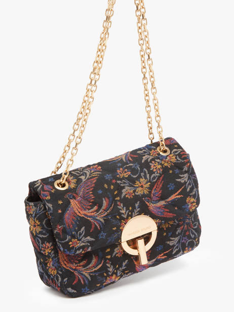Sac Bandoulière Moon Coton Vanessa bruno Noir moon 4V40533 vue secondaire 1