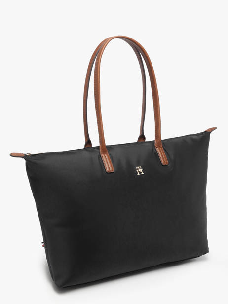 Sac Porté épaule Popette Nylon Tommy hilfiger Noir popette AW17996 vue secondaire 2