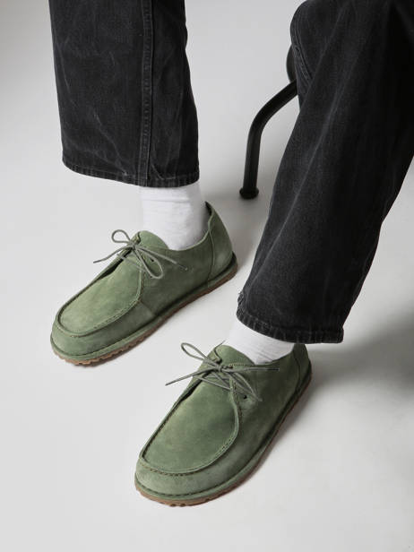 Chaussures Derbies Utti En Cuir Birkenstock Vert men 1030109 vue secondaire 1