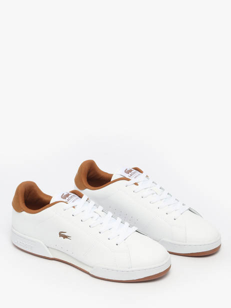 Sneakers En Cuir Lacoste Blanc men SMA0051 vue secondaire 1