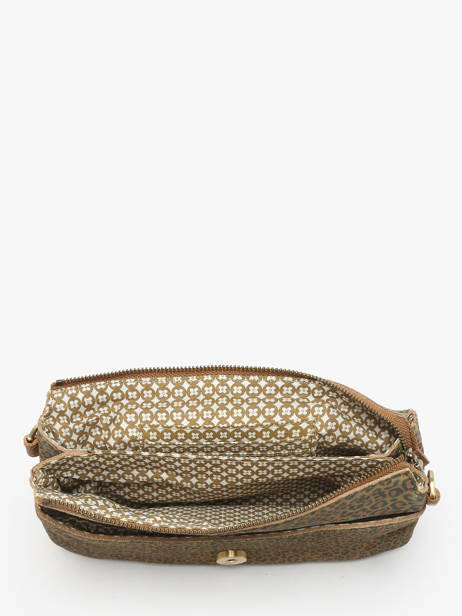 Sac Bandoulière Vintage Cuir Mila louise Marron vintage 3783PAC vue secondaire 3