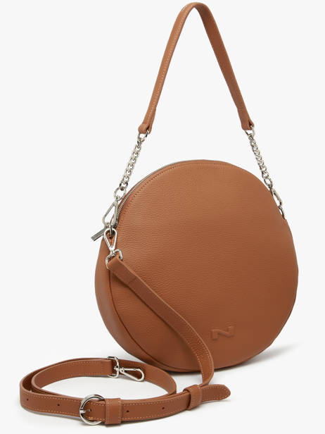 Sac Porté épaule Anna Cuir Nathan baume Marron nathan 9 vue secondaire 2