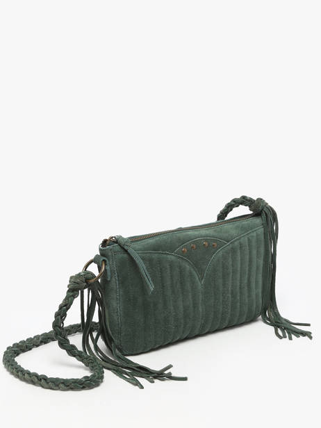 Sac Bandoulière Jane Cuir Pieces Vert jane 17160059 vue secondaire 2