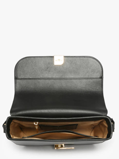 Sac Bandoulière M Alice Cuir Nat et nin Noir vintage M vue secondaire 3