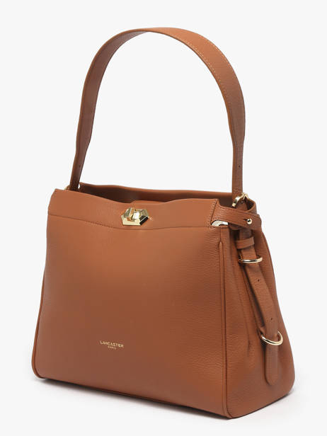 Sac Porté épaule Mademoiselle Romy Cuir Lancaster Marron mademoiselle romy 106 vue secondaire 2