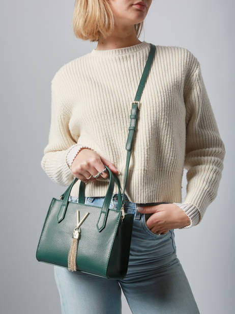 Sac Porté Main Divina Valentino Vert divina VBS1R415 vue secondaire 1