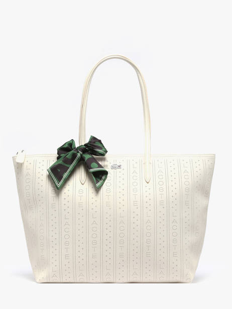 Sac Porté épaule L.12.12 Concept Seasonal Lacoste Blanc l.12.12 concept seasonal NF5133SJ