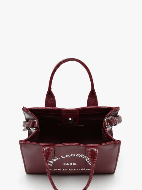 Sac Bandoulière Rsg Polyester Karl lagerfeld Violet rsg A4W50015 vue secondaire 3