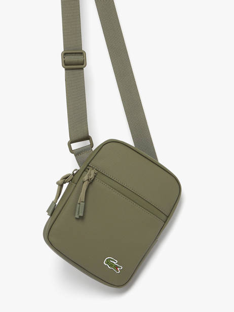 Sac Bandoulière Lcst Lacoste Vert lcst NH3307LV vue secondaire 2