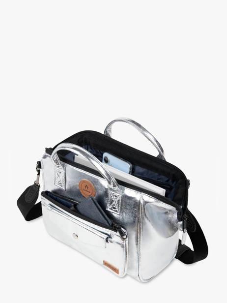 Sac Bandoulière Le Crossbody M Lucky Star Cabaia Argent lucky star STA vue secondaire 2