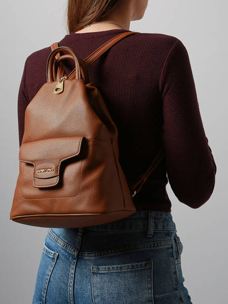 Sac à Dos Timeless Laurent david Marron ld bags 10 vue secondaire 1