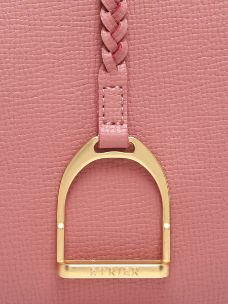 Sac Bandoulière Torsade Etrier Rose torsade ETOS0142 vue secondaire 4