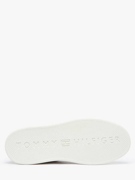 Sneakers En Cuir Tommy hilfiger Blanc women 89480GI vue secondaire 4