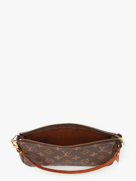 Mini-sac D'occasion Louis Vuitton Pouch Monogrammé Brand connection Marron louis vuitton AAZ0834 vue secondaire 5