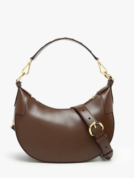 Sac Bandoulière Origami Cuir Lancel Marron origami A13313 vue secondaire 4