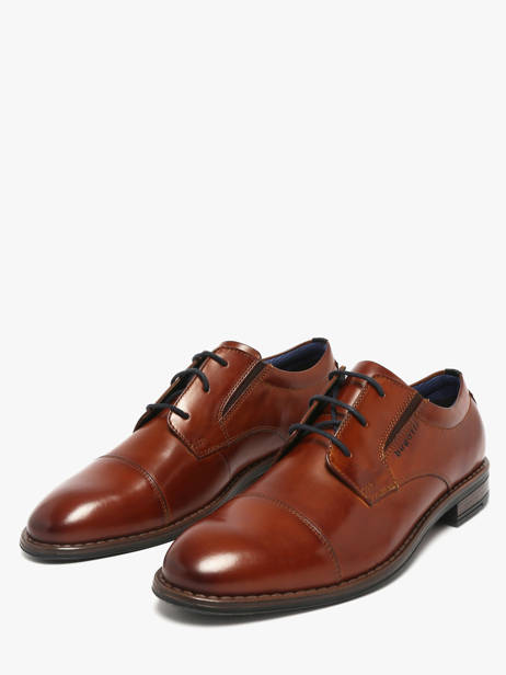 Chaussures De Ville En Cuir Bugatti Marron men 311AO501 vue secondaire 1