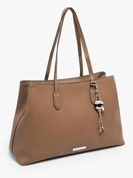 Sac Porté épaule K Ikon Polyester Karl lagerfeld Marron k ikon B1W30001 vue secondaire 2